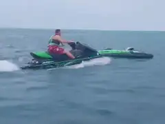 6-year-old swept hundreds of yards into Lake Michigan on inflatable raft; father-son jet skiers race to rescue him