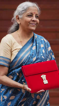 Nirmala Sitharaman's Budget Day sarees from 2019 to 2023:Image