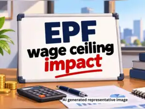 Image for EPF wage ceiling at Rs 25,000: What it means for employees, employers and take-home pay