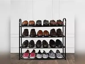 Image for Top 4-Layer Shoe Racks for tidy shoe organization and maximize storage