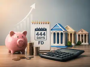 Image for 444-day FD with highest interest rates: Which PSU bank provides highest maturity  on Rs 5 lakh investment? Check here