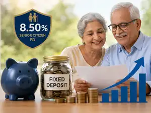 Image for Up to 8.50% interest rate on senior citizen FD: This bank revises rates on fixed deposit; check new rates and returns on Rs 1 lakh investment
