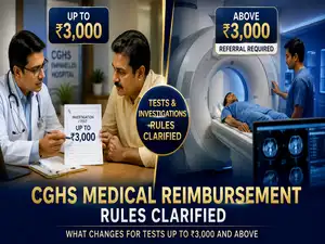 Image for CGHS medical reimbursement rules clarified: What employees, pensioners need to know about Rs 3,000 limit