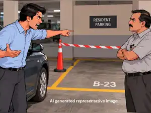Image for Homebuyer caught in builder-housing society parking fight wins relief: Know what Maharashtra court ruled