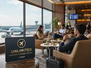 Image for Unlimited airport lounge access for 1 year: Paisabazaar launches limited-period PB Pass offer
