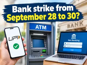 Image for Bank strike from September 28 to 30: Will banks be closed for five days? SBI, Union Bank of India advise customers to complete transactions in advance