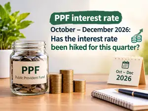Image for PPF interest rate October- December 2026: Has Public Provident Fund  interest rate hiked for this quarter?