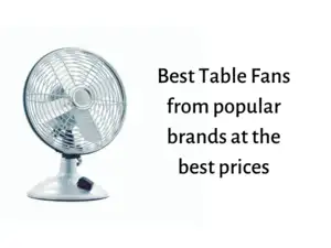 Image for 5 Best Table Fans from popular brands at the best prices (2024)