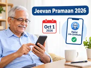 Image for Jeevan Pramaan 2026: Can all senior citizens submit Digital Life Certificate (DLC) from October 1, 2026? Check eligibility