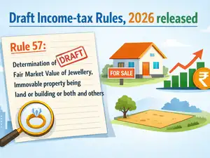 Image for Tax department releases draft Income Tax Rules, 2026; Rule 57 of draft rules tell how fair market value of assets like jewellery, property is determined for taxation purposes