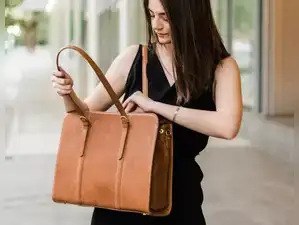 Image for Best Leather Laptop Bags for Women in India for Protection & Style