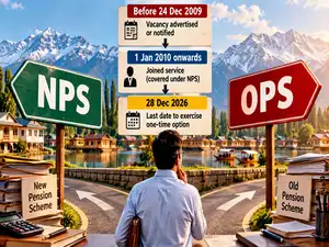 Image for J&K Old Pension Scheme: These employees can switch from NPS to OPS