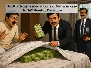 Image for Rs 16 lakh cash seized in income tax raid, tax officer calls it unexplained cash; Taxpayer claims it to be family money, he fights and wins the case in ITAT Mumbai