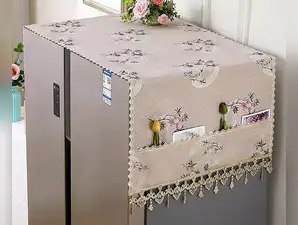 Image for Best Washable Cotton Fridge Cover Tops in India: Easy Maintenance