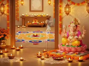 Image for 9 Ganesh Chaturthi Decor Ideas to Give Your Home a Festive Makeover