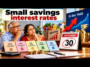 Image for Will interest rates of small savings schemes go up on September 30 in the next quarterly review due to high inflation?
