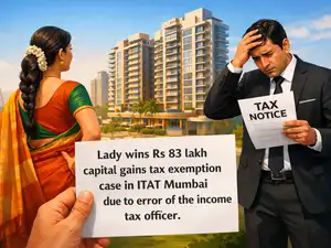 Image for Lady wins Rs 83 lakh capital gains tax exemption case: ITAT Mumbai flags officer’s jurisdiction error