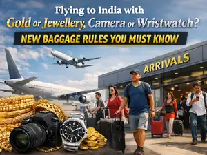 Image for Flying to India with gold or jewellery, camera or wristwatch? New baggage rules you must know