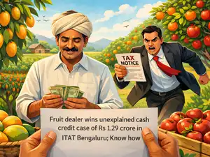 Image for Fruit dealer earns Rs 92 lakh in a year; files no ITR; gets tax notice for unexplained cash credit; he fights back and wins case in ITAT Bangalore