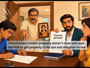 Image for Wife living in London gives POA to family friend to manage his Vadodara property, friend gifts it to son and daughter-in-law; husband files case and wins in Gujarat HC