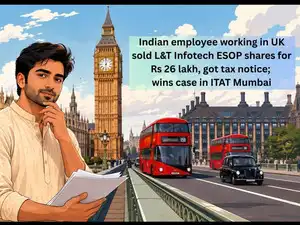 Image for UK based employee sold ESOP worth Rs 26 lakh, declared Rs 1 lakh short-term capital loss, Income Tax dept treated it as unexplained gains; He fights and wins case in ITAT Mumbai