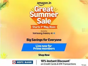 Image for Amazon Great Summer Sale is LIVE Now: Unleash epic deals from 1st May