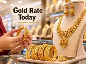 Image for Gold rate today (October 6, 2026): Check 24k, 22k, 20k and 18k gold jewellery prices from Malabar Gold & Diamonds, Joyalukkas, Kalyan Jewellers, Tanishq & IBJA in Delhi, Mumbai, Hyderabad & more cities