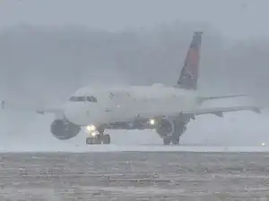 US air travel disrupted as winter storm hits Northeast - The Economic Times