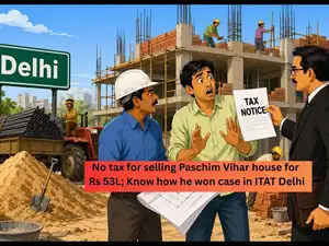 Image for Man constructs a house before selling his old property and claims income tax exemption under Section 54; Income Tax Department sends notice; he wins case in ITAT Delhi