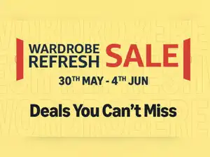 Image for Wardrobe Refresh Sale 2025 on Amazon - Up to 80% Off on Clothing, Footwear & Accessories