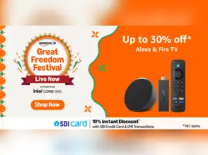 Image for Amazon Great Freedom Festival 2025 IS LIVE - Grab Alexa and Fire TV devices with up to 30% off