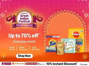 Image for Amazon Great Indian Festival 2025: Get Up to 70% Off on Everyday Essentials!