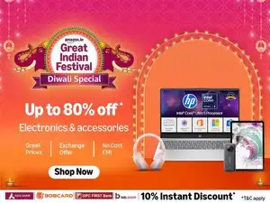 Image for HP Laptop Festive Offers are Here! Save Big This Diwali with Amazon Great Indian Festival 2025
