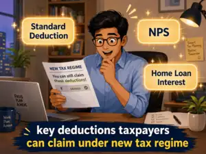 Image for New income tax regime: Don’t miss out on these 3 key deductions that will reduce your taxable income & help save more tax