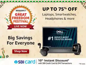 Image for Amazon Great Freedom Festival Sale 2023: Up to 75% Off on Electronics and Accessories from top brands