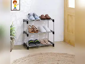 Image for Top 10 Three-Layer Shoe Racks: Organize Your Footwear in Style