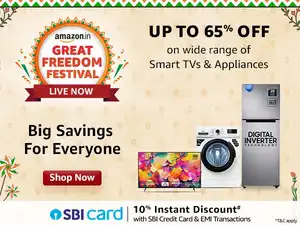 Image for Amazon Sale 2023: Best deals on TVs during Great Freedom Festival!