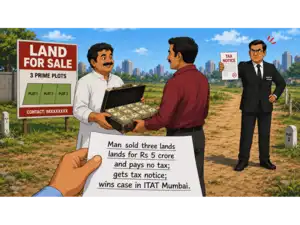 Image for Man pays zero tax on Rs 5 crore land sales despite filing ITR after deadline; ITAT Mumbai rules in his favour for this reason
