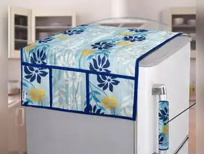 Image for Best Fridge Cover with Door Handles in India to Protect Your Appliances