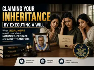 Image for Claiming your inheritance by executing a Will: What legal heirs must know about nominees, probate and asset transfers