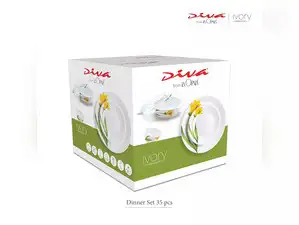 Image for Best La Opala 35-Piece Dinner Sets for Elegant Dining Experiences
