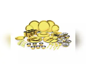 Image for 10 Best Shri & Sam Dinner Sets: Collection of Stainless Steel Dinnerware