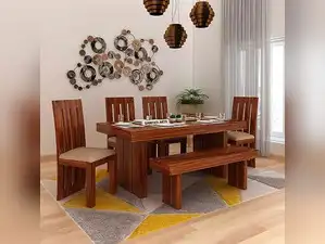 Image for Dining tables under 35000 - 12 beautiful dining table sets for your family