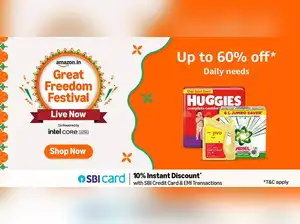 Image for Amazon Great Freedom Festival 2025: Incredible Savings on All your Daily Needs!