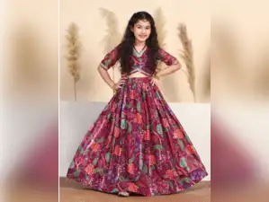 Image for 10 Best Ethnic Dresses for Girls this Festive Season: Traditional Glam for Tiny Fashionistas