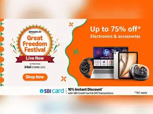 Image for Amazon Great Freedom Festival 2025: Epic Savings on Earbuds, Headphones and Smartwatches