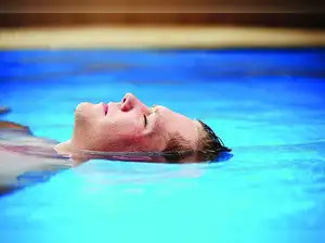 Floating in the pool - The Economic Times