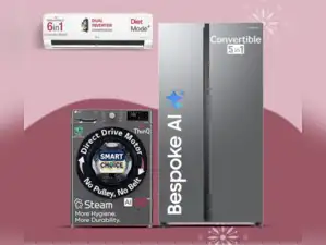 Image for Up to 65% off on Washing machines, Refrigerators, Chimneys, Microwaves and ACs during Amazon Sale