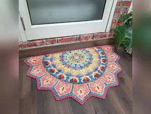 Image for Rangoli Mats: Timeless Elegance for Festive Celebrations and Daily Delights