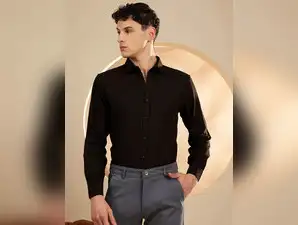 Image for Best black formal shirts for men: Top styles for a sharp, sophisticated look